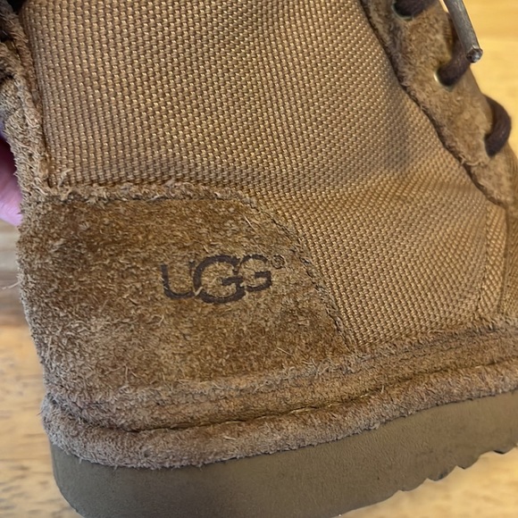 Ugg Kids Classic Neumel II Unlined Chestnut Lace Up Boots - Size 2 - Picture 6 of 13